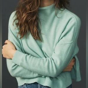 Anthropologie Alani Mockneck Sweater